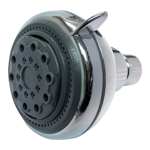 Plumb Pak Polished Chrome Plastic 5 settings Showerhead 2 gpm